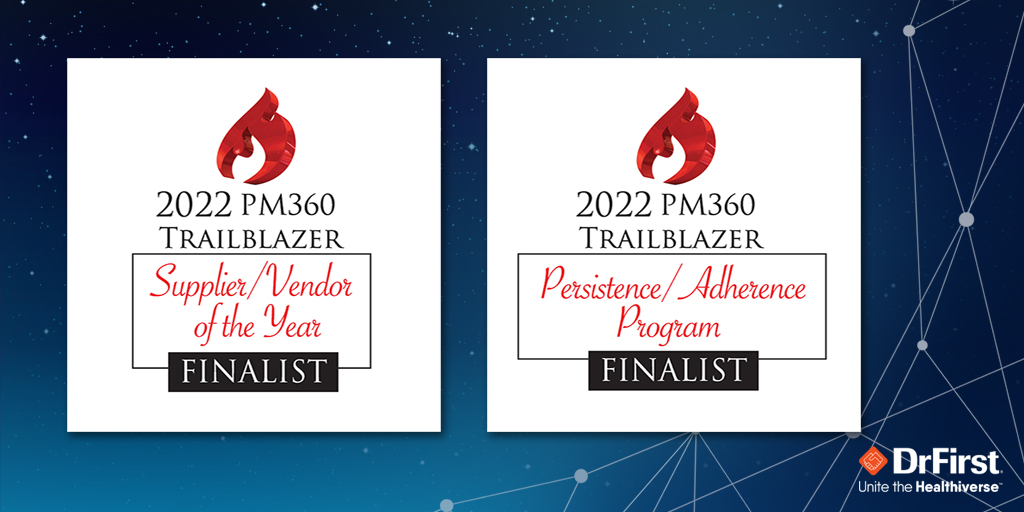 DrFirst Named Trailblazer Award Finalist for Adherence Company and Solution of the Year
